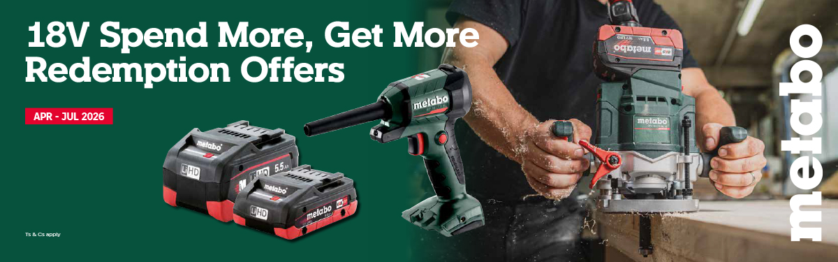 Metabo Spend More Claim More Campaign